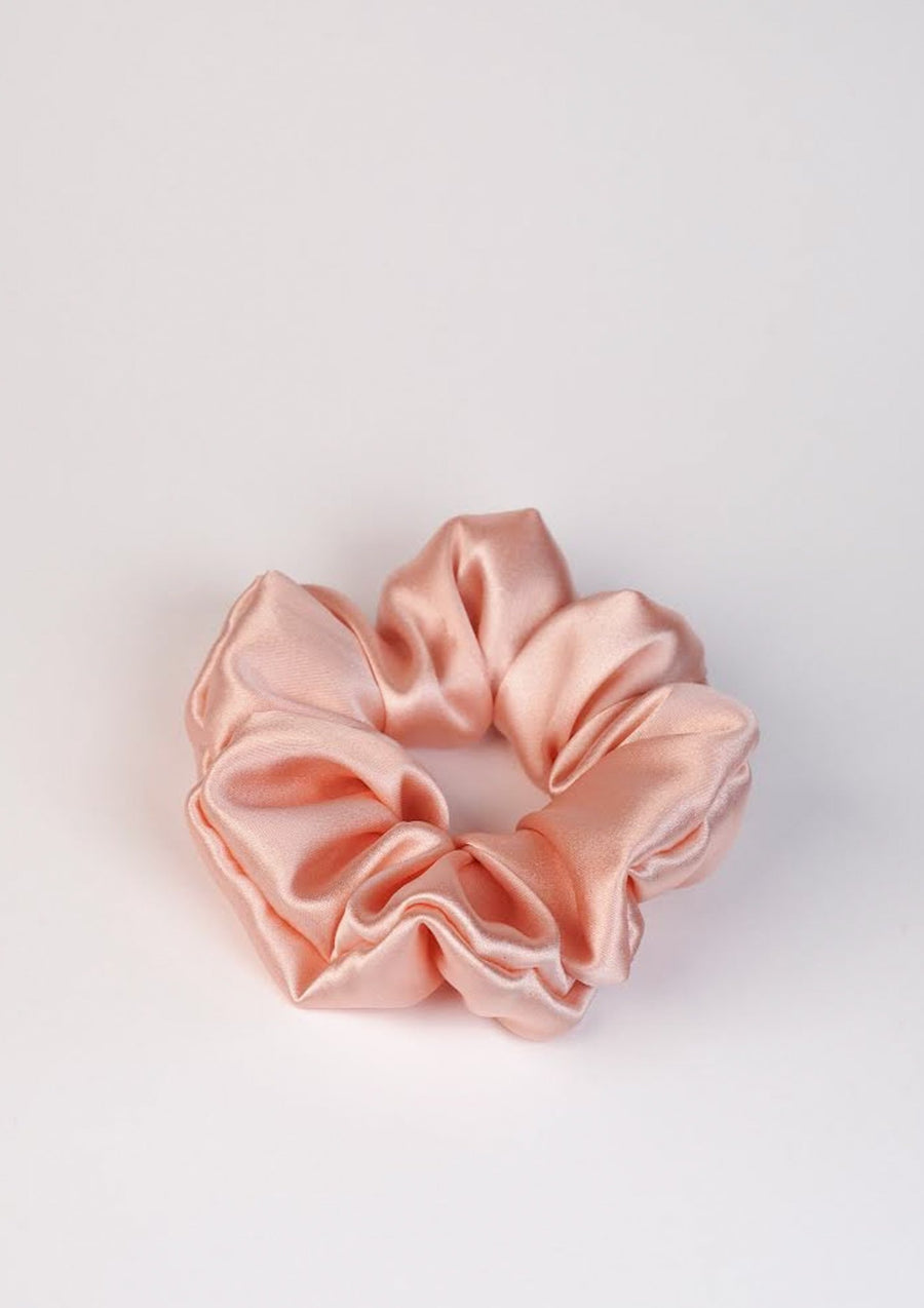 Silk hair band - pink color