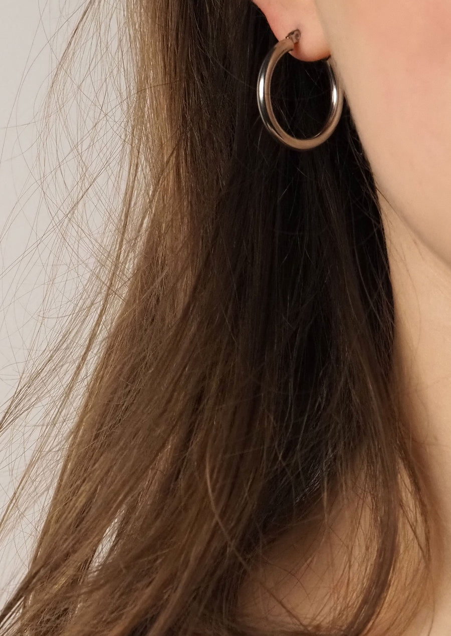 Mini Tambo metal earrings